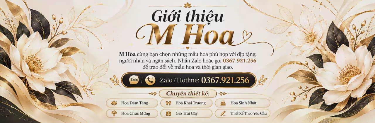 Ảnh bìa Shop hoa tươi Xã Hố Nai Đồng Nai - Gửi sự quan tâm qua từng món hoa